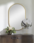 Uttermost Varina Minimalist Oval Mirror
