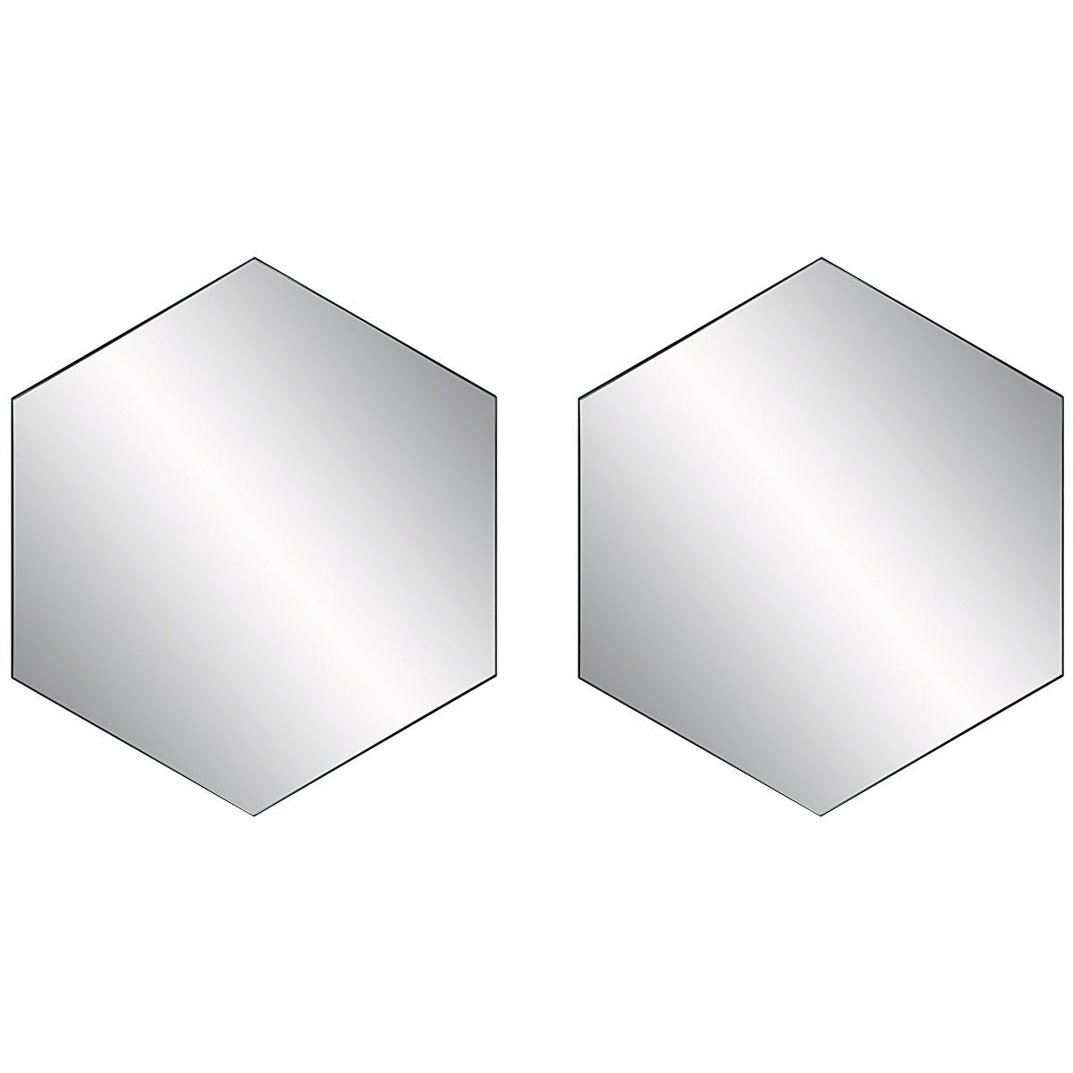 Uttermost Amaya Octagonal Mirrors, Set of 2