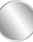 Uttermost Cerelia Black Round Mirror
