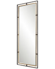 Uttermost Carrizo Tall Bronze and Gold Mirror