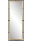 Uttermost Carrizo Tall Bronze and Gold Mirror