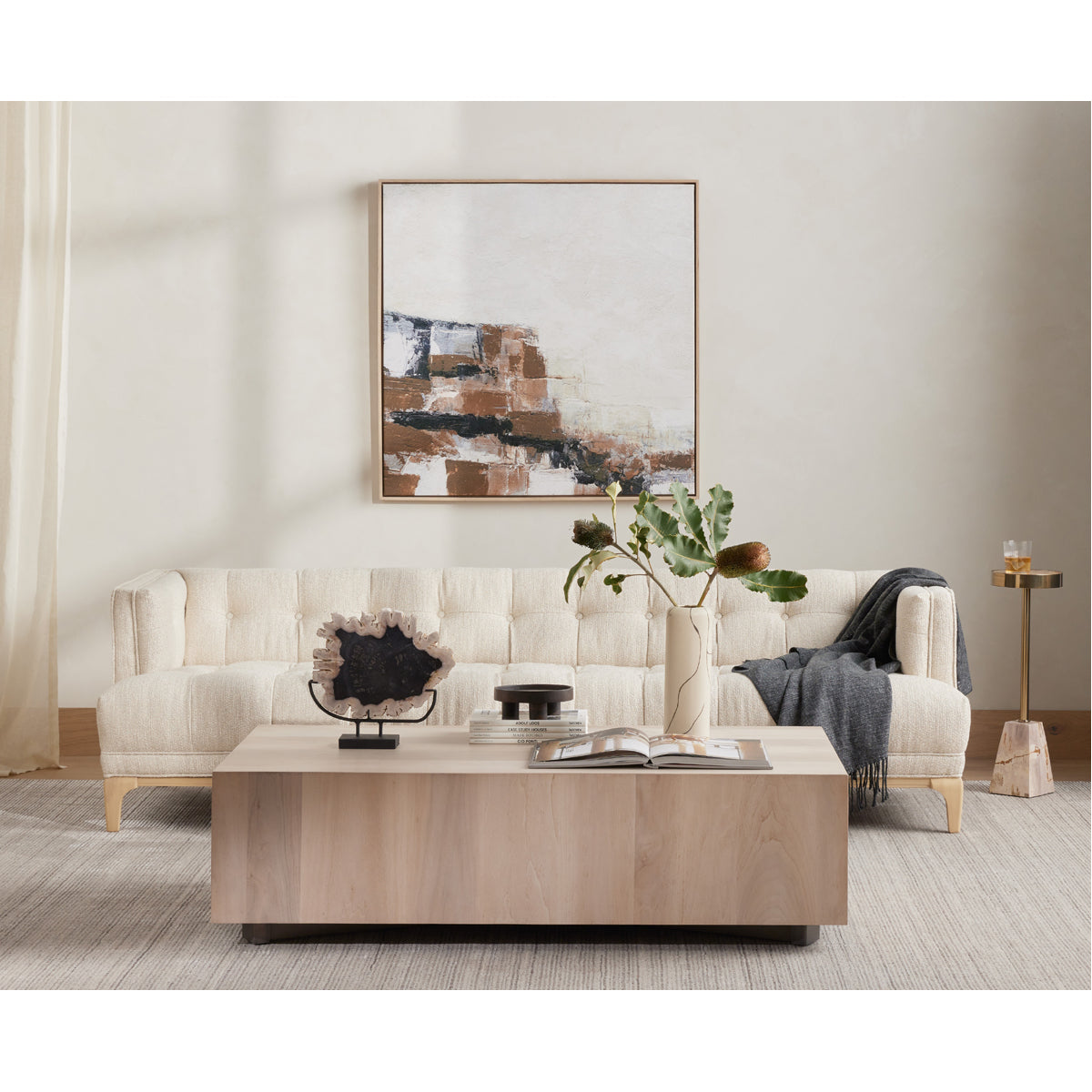 Four Hands Kensington Dylan Sofa - Kerbey Taupe