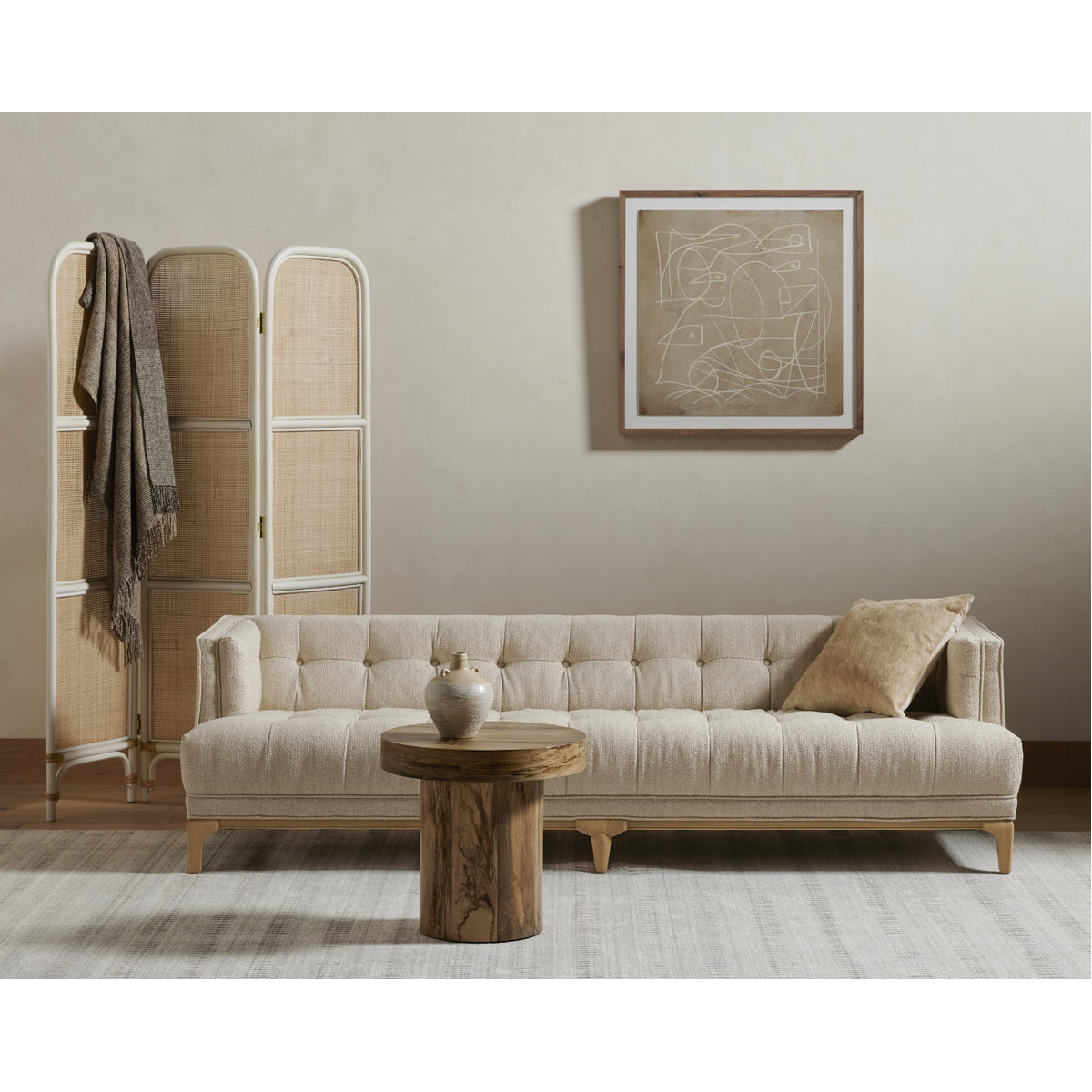 Four Hands Kensington Dylan Sofa - Kerbey Taupe