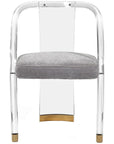 Interlude Home Willa Dining Chair - Ocean Grey