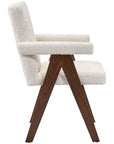 Interlude Home Julian Arm Chair - Boucle