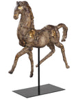 Uttermost Caballo Dorado Horse Sculpture