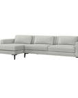 Interlude Home Izzy Sectional - Faux Linen