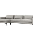 Interlude Home Izzy Sectional - Faux Linen