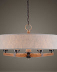Uttermost Woodall 6-Light Drum Chandelier