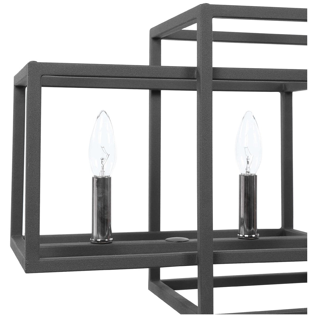 Uttermost Quadrangle 6-Light Rectangular Chandelier