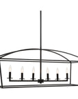 Uttermost Clayton 6-Light Linear Chandelier