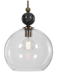 Uttermost Mendota 1-Light Glass Pendant