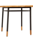 Four Hands Thayer Lyra Outdoor Dining Table - Natural Teak