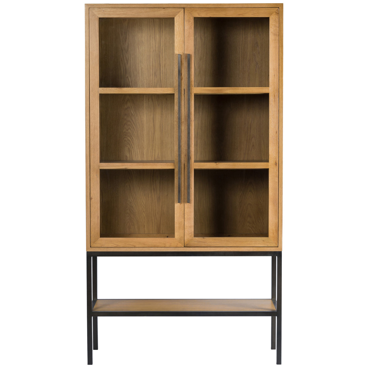 Four Hands Irondale Isaak Cabinet - Smoked Drift Oak