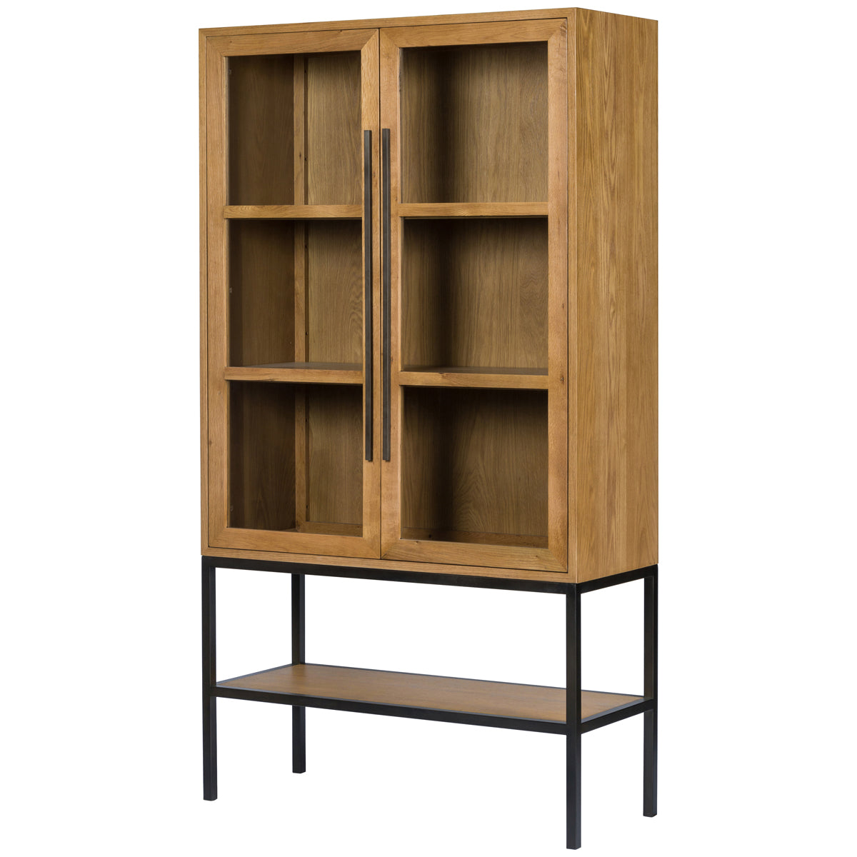 Four Hands Irondale Isaak Cabinet - Smoked Drift Oak