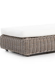 Four Hands Solano Como Outdoor Chaise - Natural Woven