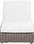 Four Hands Solano Como Outdoor Chaise - Natural Woven