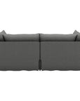 Four Hands Atelier Habitat Double Chaise Sectional - Fallon Charcoal