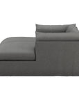 Four Hands Atelier Habitat Double Chaise Sectional - Fallon Charcoal