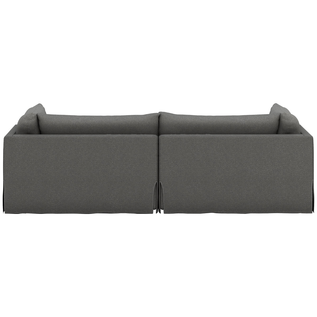 Four Hands Atelier Habitat Double Chaise Sectional - Fallon Charcoal
