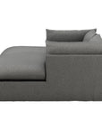 Four Hands Atelier Habitat Double Chaise Sectional - Fallon Charcoal