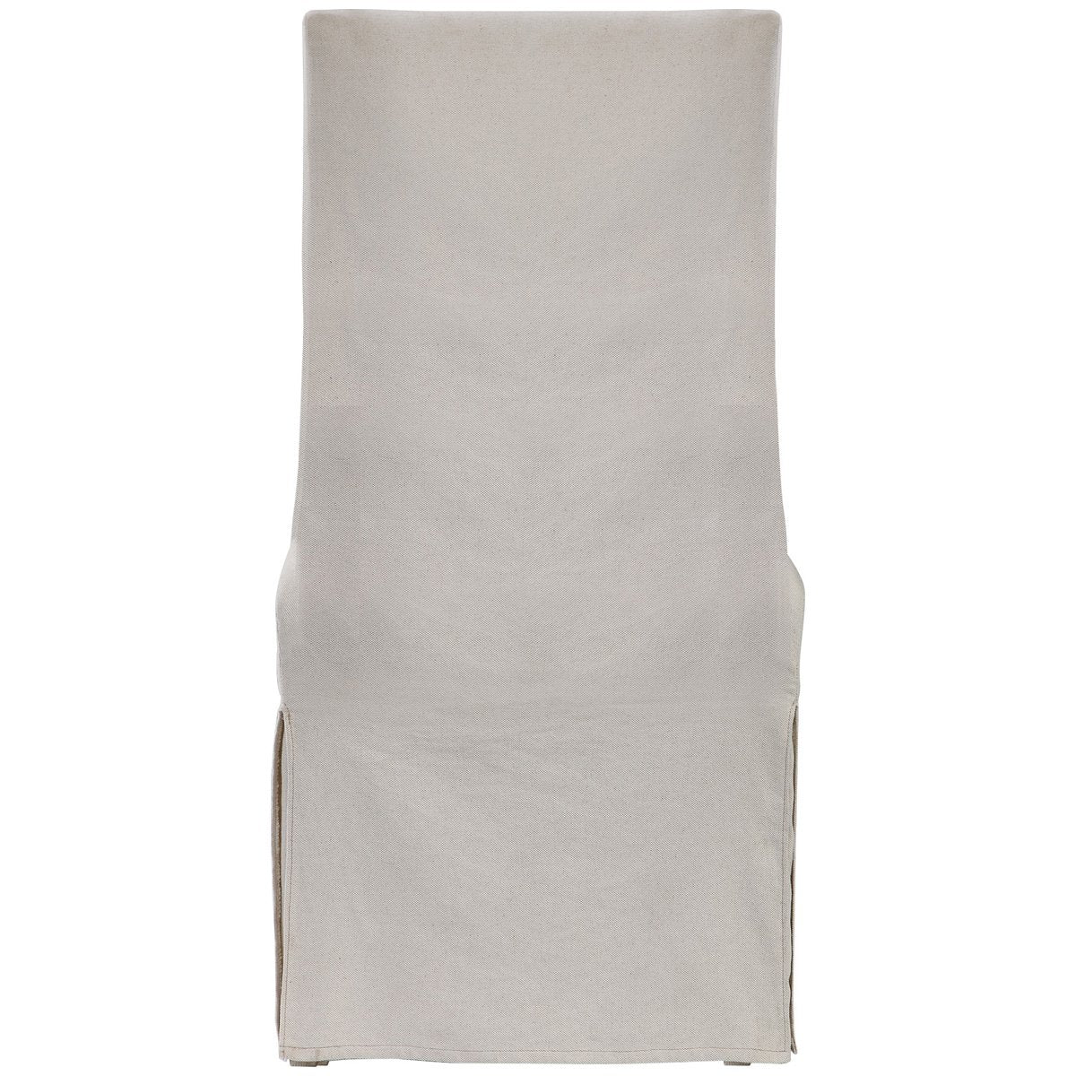 Uttermost Coley White Linen Armless Chair