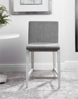 Uttermost Brazos Gray Counter Stool