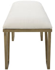 Uttermost Farrah Geometric Bench