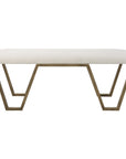Uttermost Farrah Geometric Bench
