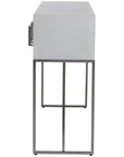 Uttermost Abaya White Console Table