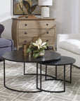 Uttermost Barnette Modern Nesting Coffee Tables, 2-Piece Set