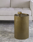 Uttermost Adrina Drum Accent Table