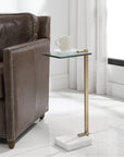 Uttermost Butler Brass Accent Table