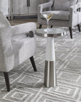 Uttermost Fortier Nickel Accent Table