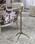 Uttermost Beacon Gold Accent Table