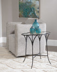 Uttermost Adhira Glass Accent Table