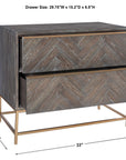 Uttermost Armistead Dark Walnut Drawer Chest