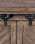 Uttermost Primalia Barn Door Media Console