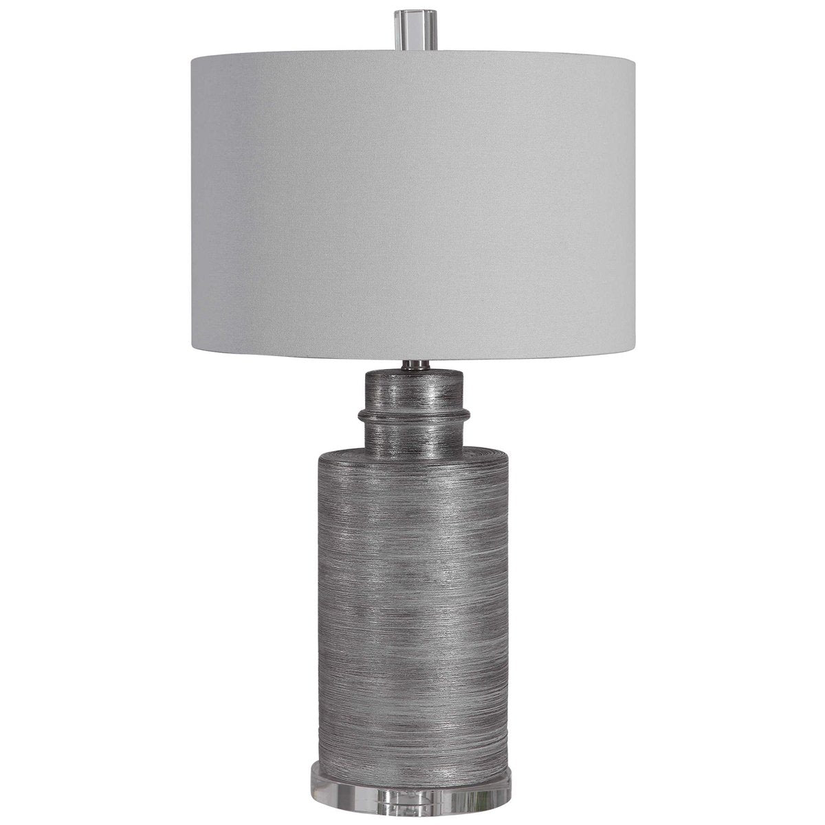 Uttermost Anitra Metallic Silver Table Lamp