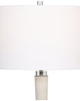 Uttermost Kently White Marble Table Lamp