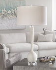Uttermost Kently White Marble Table Lamp