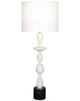Uttermost Inverse White Marble Table Lamp