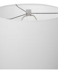 Uttermost Inverse White Marble Table Lamp