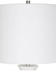 Uttermost Fountain White Marble Buffet Lamp