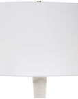 Uttermost Hourglass White Table Lamp