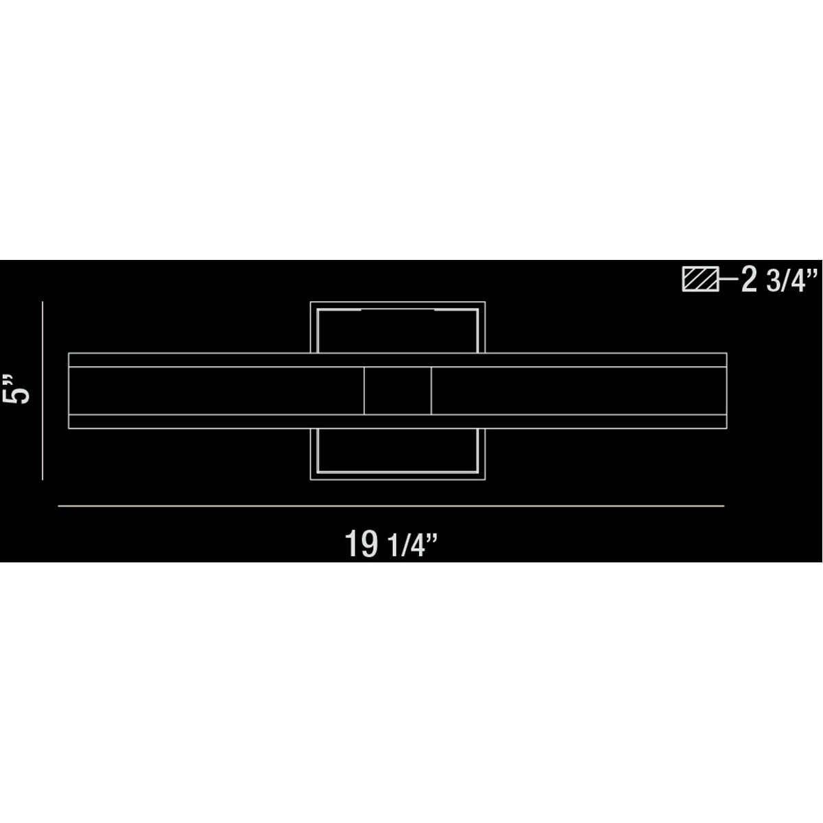Eurofase Fanton 2-Light LED Wall Sconce