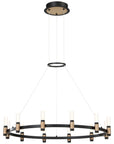 Eurofase Albany 32-Inch Round Chandelier