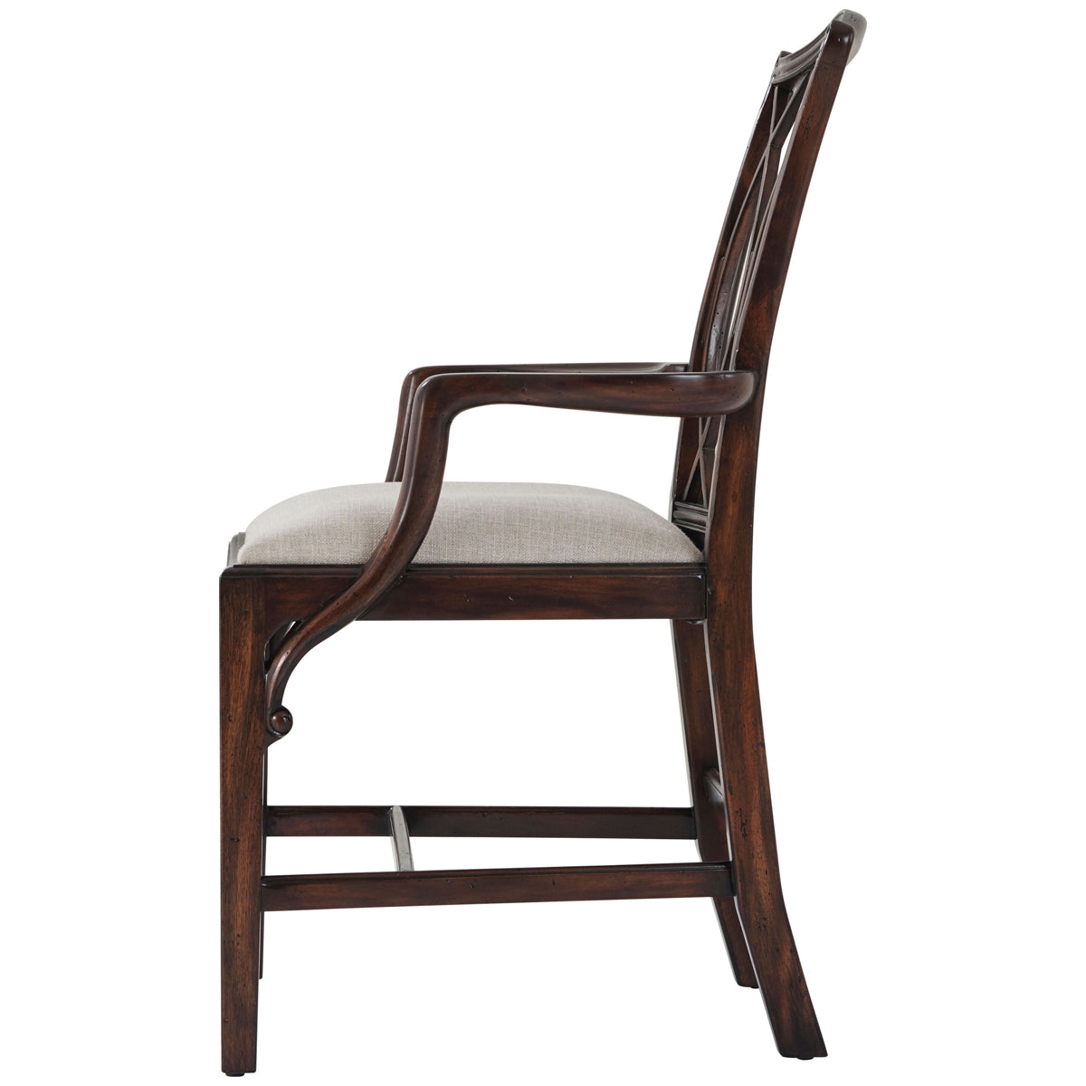 Theodore Alexander The Trellis Dining Armchair, Set of 2