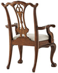 Theodore Alexander Classic Claw and Ball Armchair, Set of 2