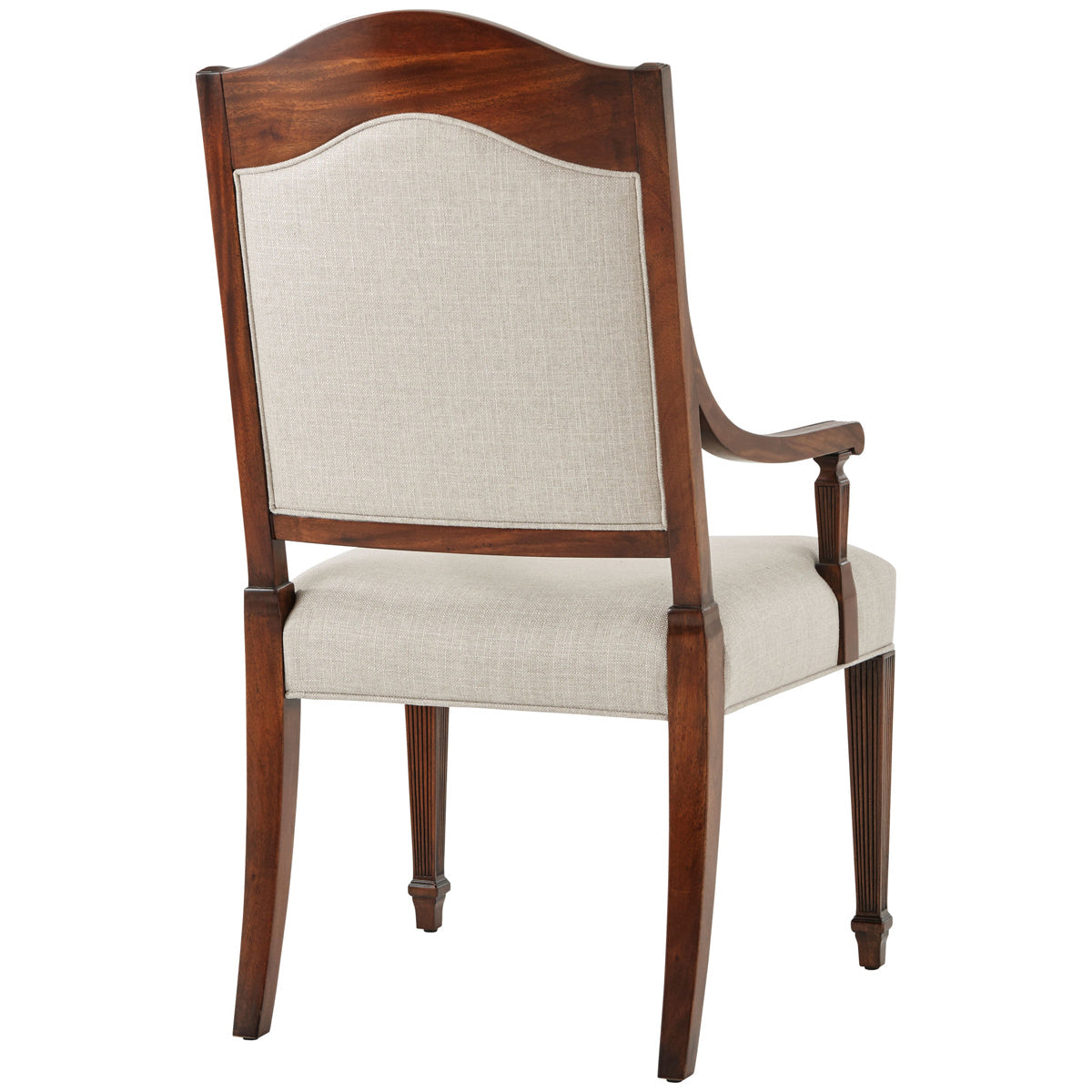 Theodore Alexander Sheraton&#39;s Satinwood Armchair, Set of 2